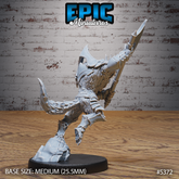 Werewolf Warrior 3D-printed model